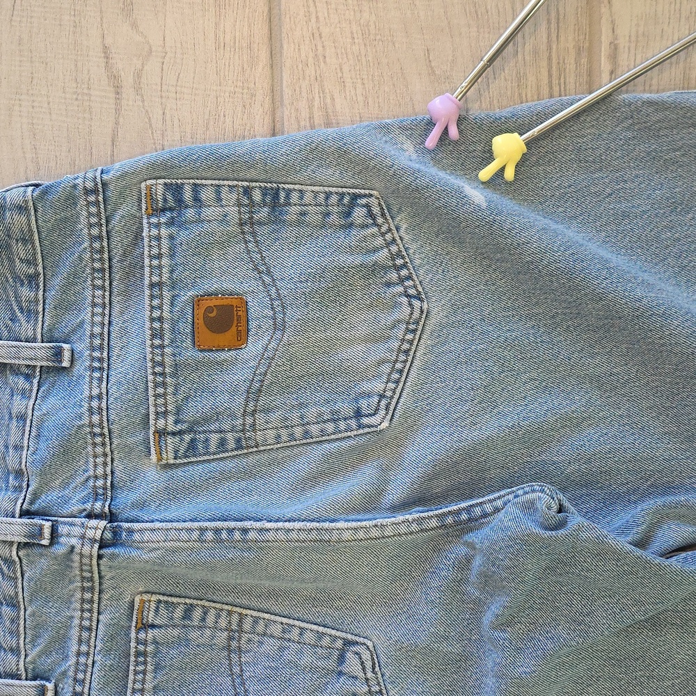 Carhartt Traditional Fit Men's Size 32x36 Light Wash - Picture 9 of 9